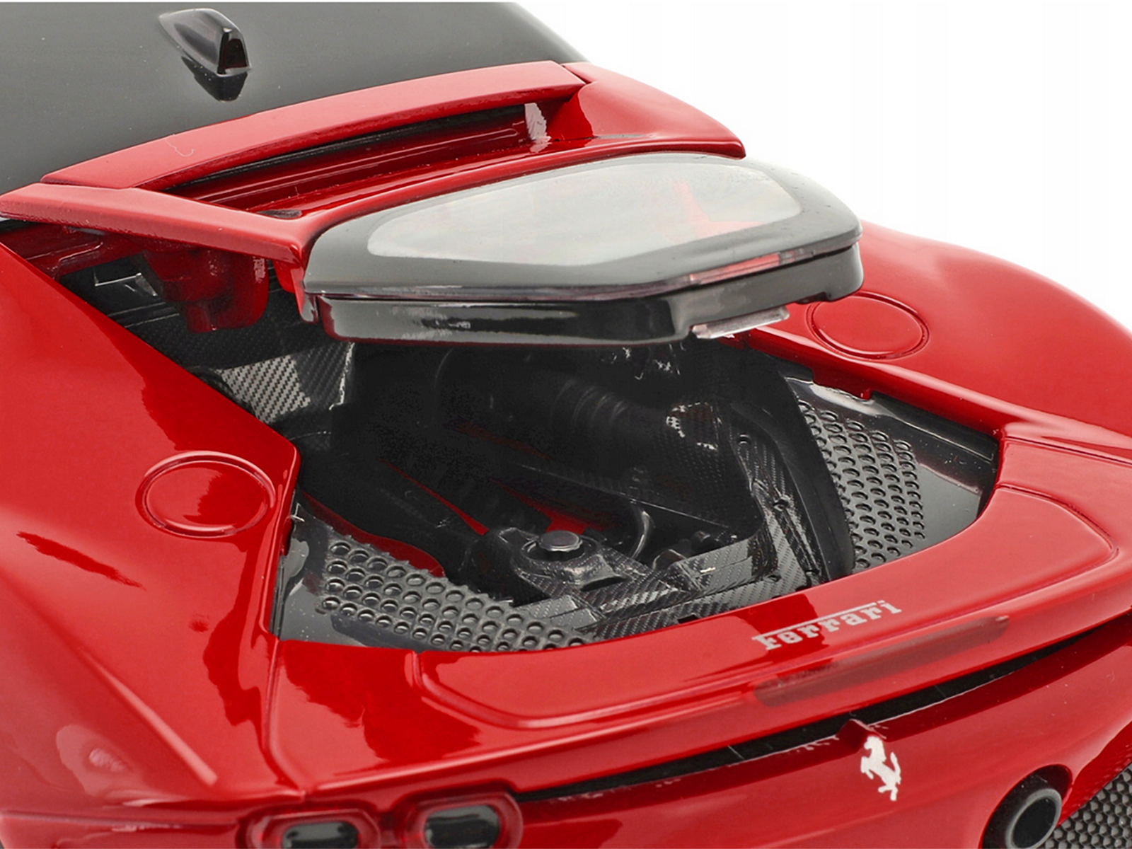 Ferrari SF90 Stradale Red with Black Top 1/18 - Image 3