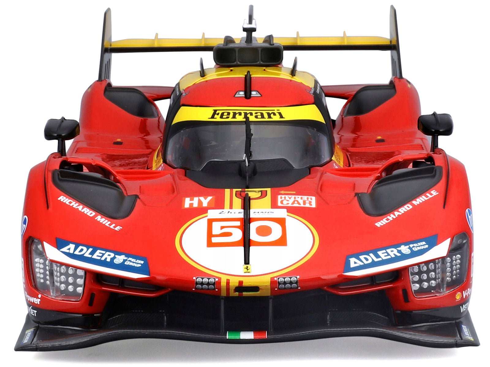 Ferrari 499P #50 Antonio Fuoco - Miguel Molina - Nicklas Nielsen "Ferrari AF Corse" Winner "24 Hours of Le Mans" (2024) 1/18 - Image 4