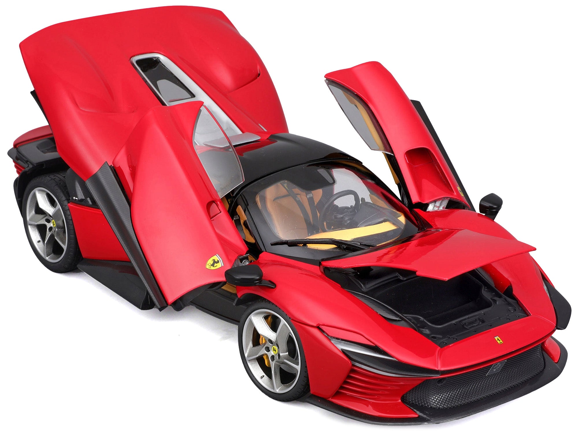 Ferrari Daytona SP3 Red with Black Top "" 1/18 - Image 2
