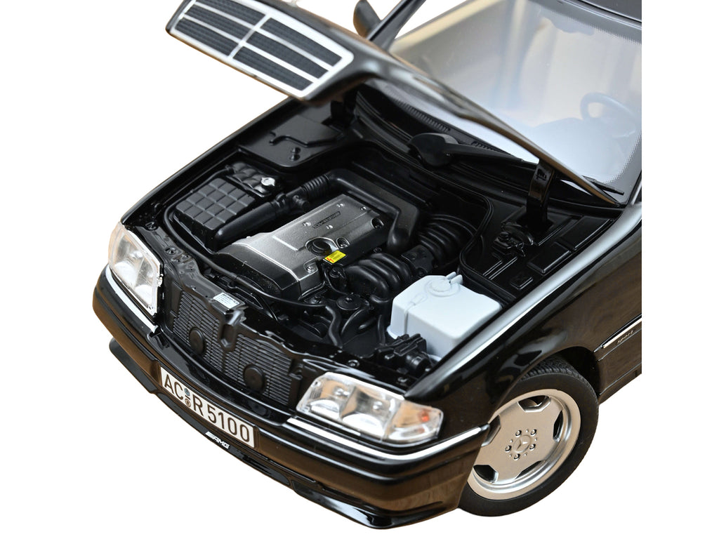 1993 Mercedes-Benz C36 AMG Black Metallic 1/18 - Image 3