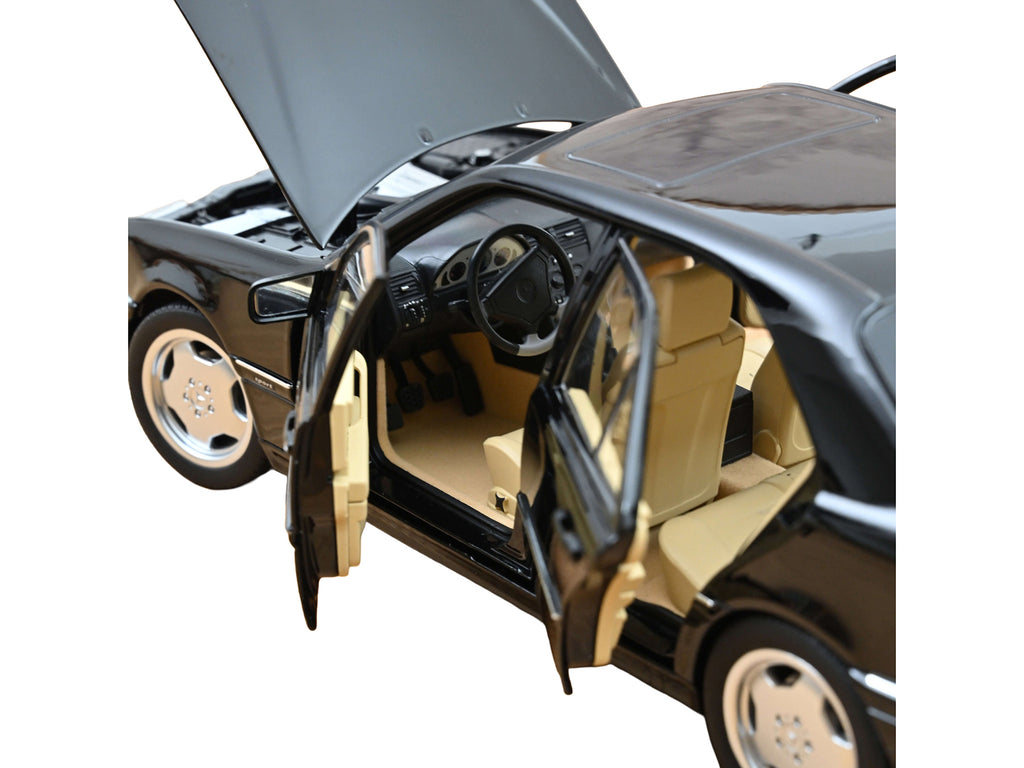 1993 Mercedes-Benz C36 AMG Black Metallic 1/18 - Image 4