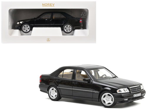 1993 Mercedes-Benz C36 AMG Black Metallic 1/18