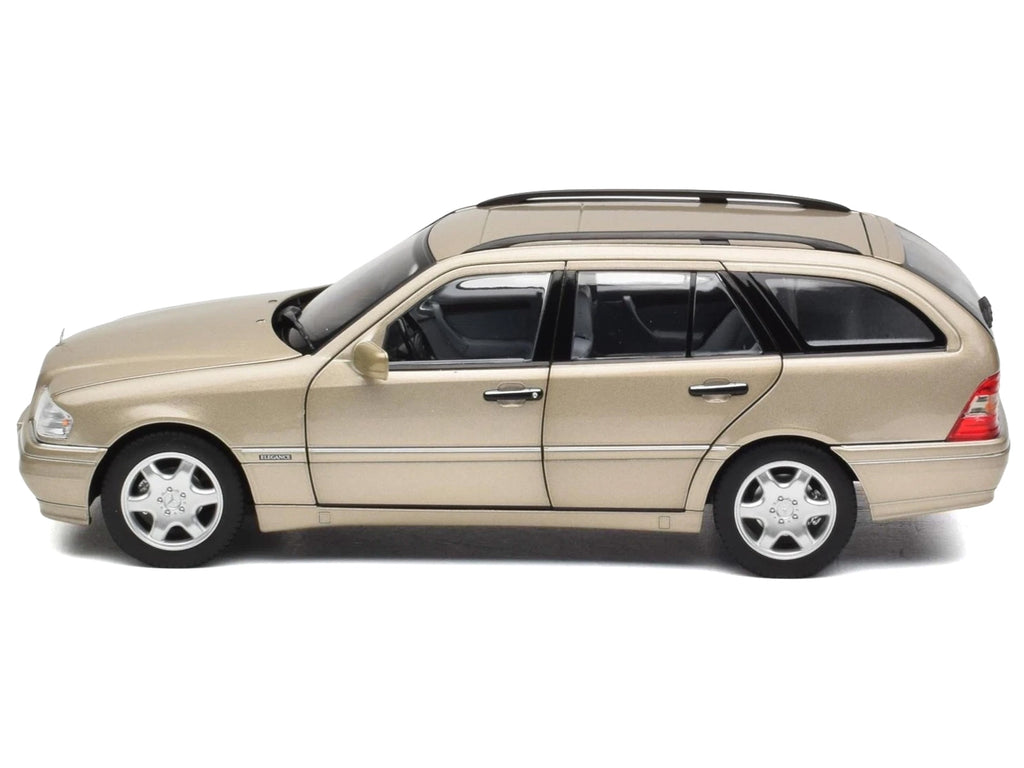1997 Mercedes-Benz C-Class T-Model Smoke Silver Metallic 1/18 - Image 3