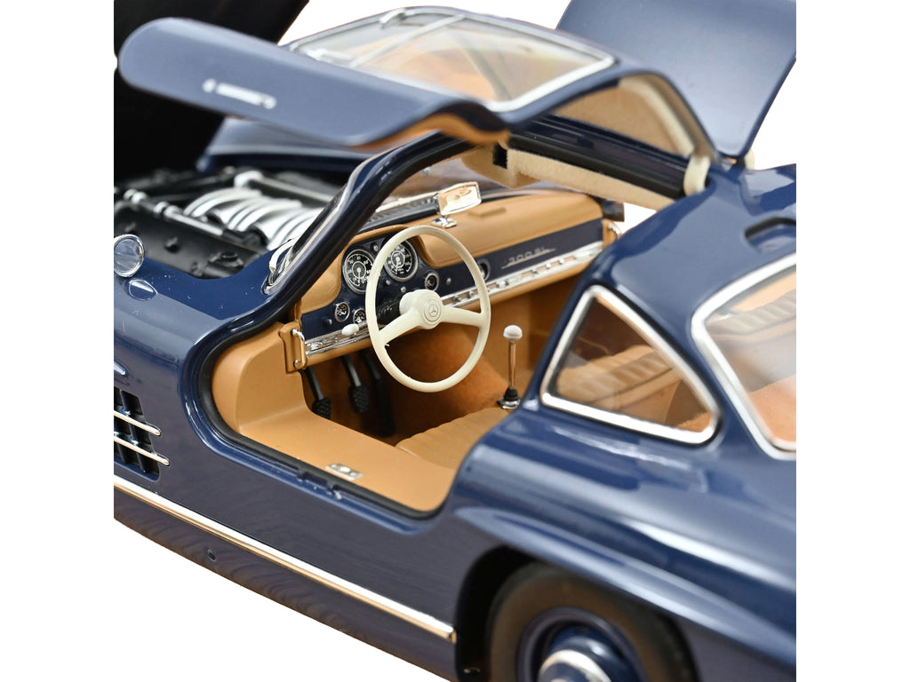 1954 Mercedes-Benz 300 SL Blue 1/18 - Image 4