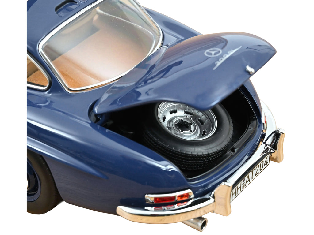1954 Mercedes-Benz 300 SL Blue 1/18 - Image 5
