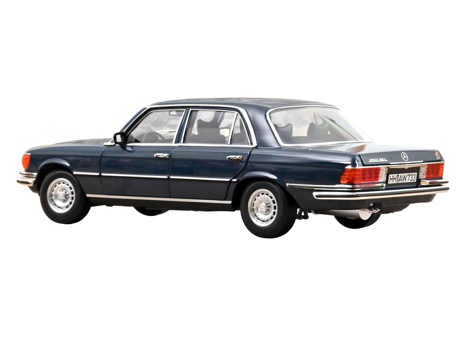 1979 Mercedes-Benz 350 SEL Hansa Blue 1/18 - Image 5