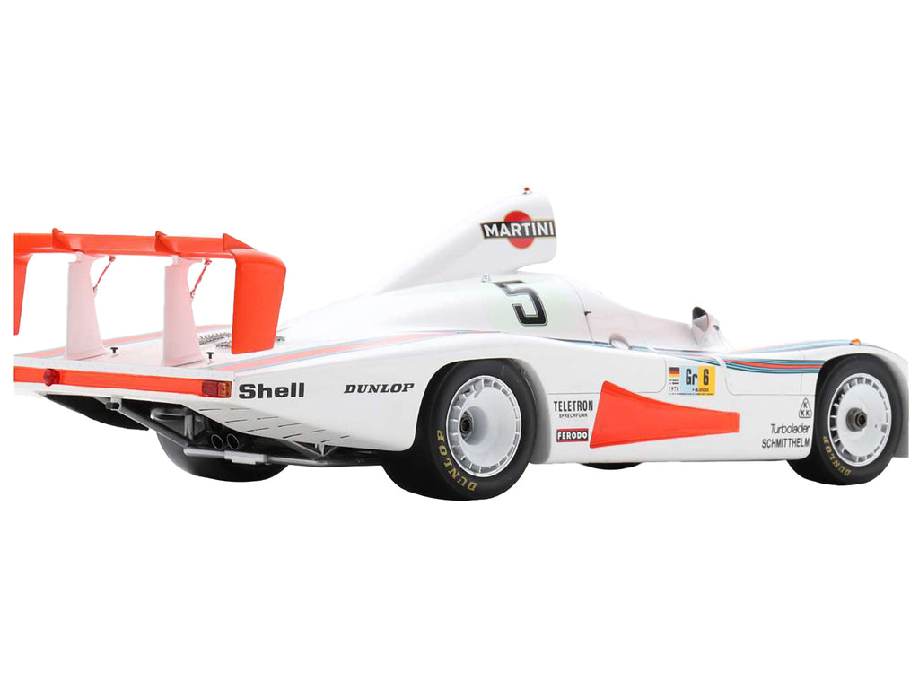 Porsche 936/78 #5 Jacky Ickx - Henri Pescarolo - Jochen Mass "Martini Racing Porsche System" "24 Hours of Le Mans" (1978) with Acrylic Display Case 1/18 Model Car - Image 4