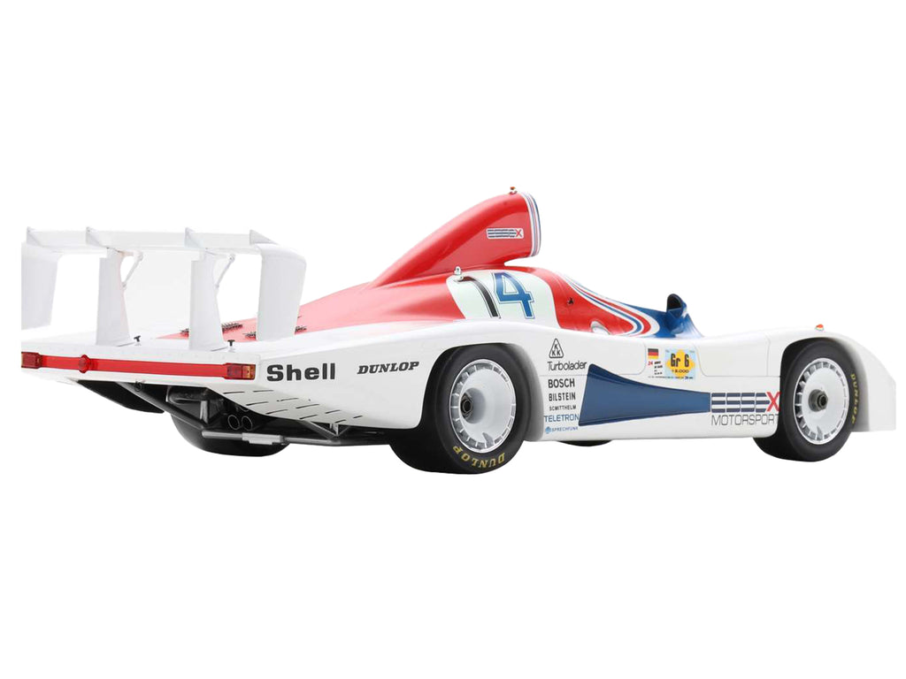 Porsche 936 #14 Bob Wollek - Hurley Haywood "Essex Motorsport Porsche" "24 Hours of Le Mans" (1979) with Acrylic Display Case 1/18 Model Car - Image 4