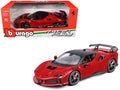 Ferrari SF90 XX Stradale Red with Black Top 1/24