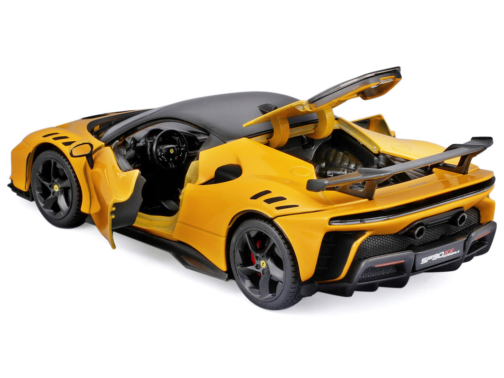 Ferrari SF90 XX Stradale Yellow with Black Top 1/24 - Image 3