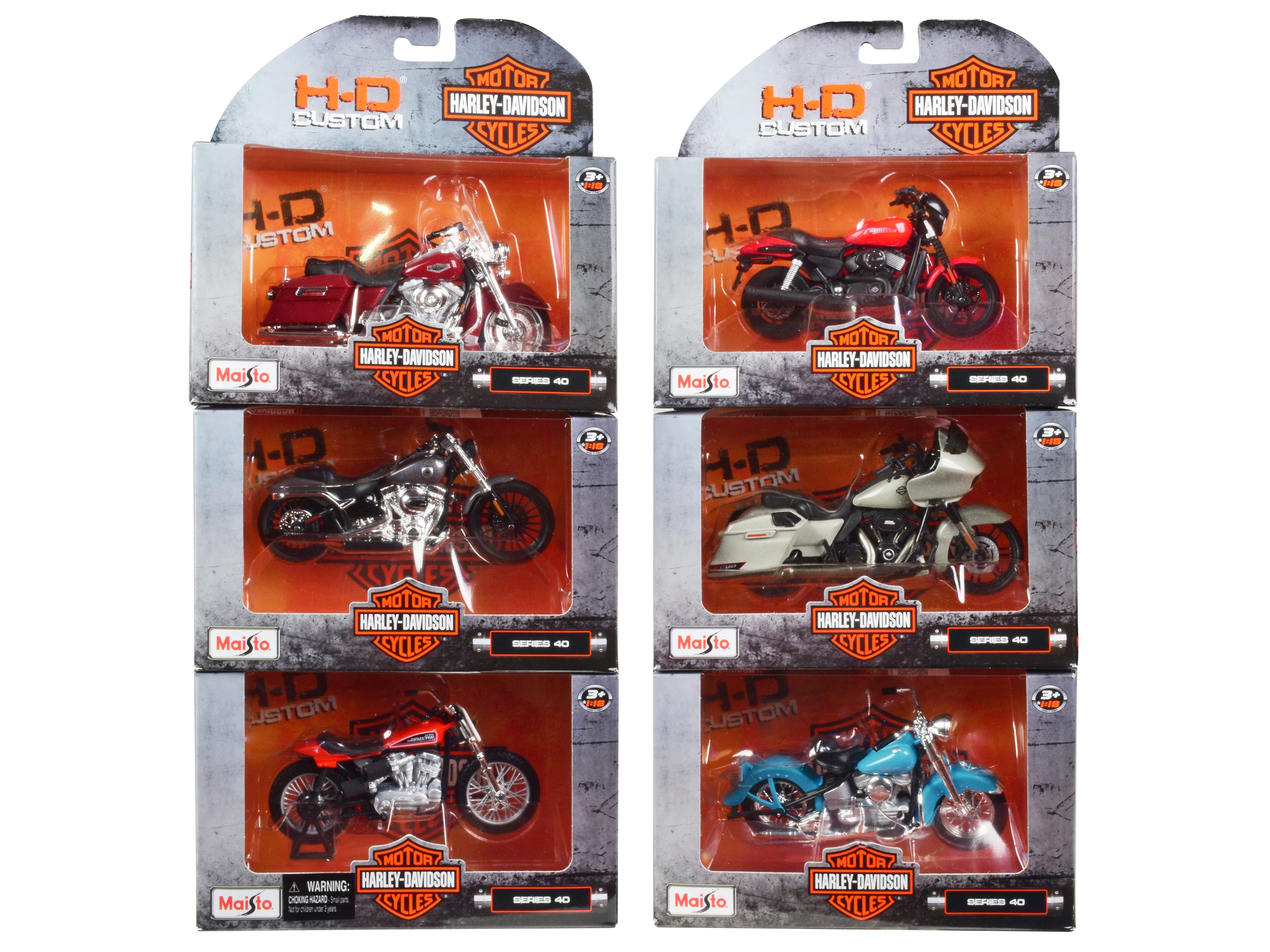 Harley- 40 1/18 Models