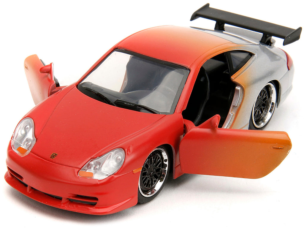 Porsche 911 GT3 RS Matt Orange and Silver Metallic 1/32 - Image 2