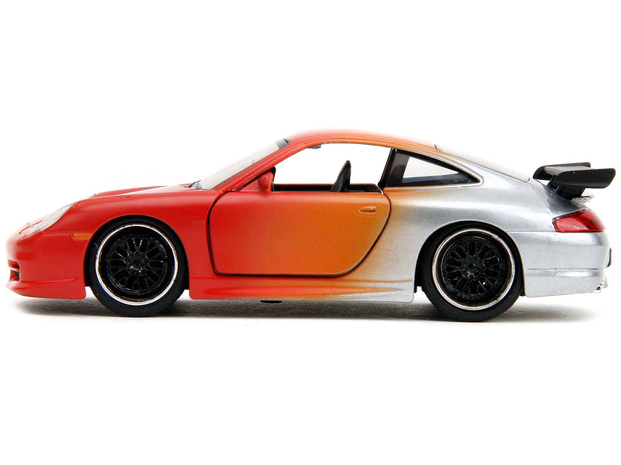Porsche 911 GT3 RS Matt Orange and Silver Metallic 1/32 - Image 3