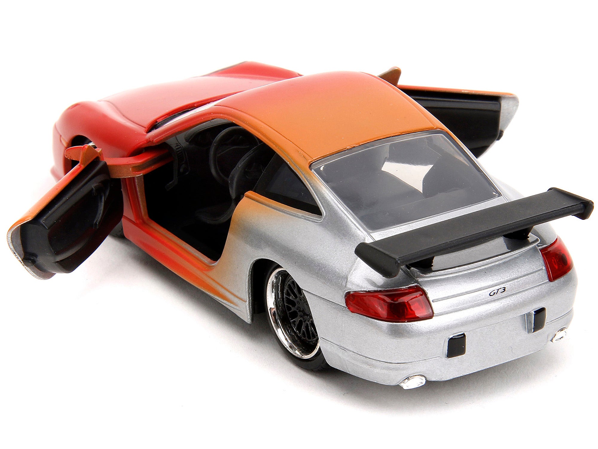 Porsche 911 GT3 RS Matt Orange and Silver Metallic 1/32 - Image 4