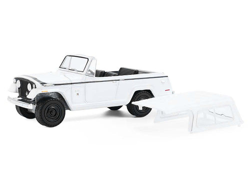 1971 Jeep Jeepster Commando White with Black Stripes 17 1/64 - Image 2