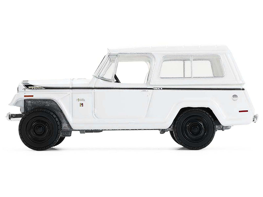 1971 Jeep Jeepster Commando White with Black Stripes 17 1/64 - Image 3