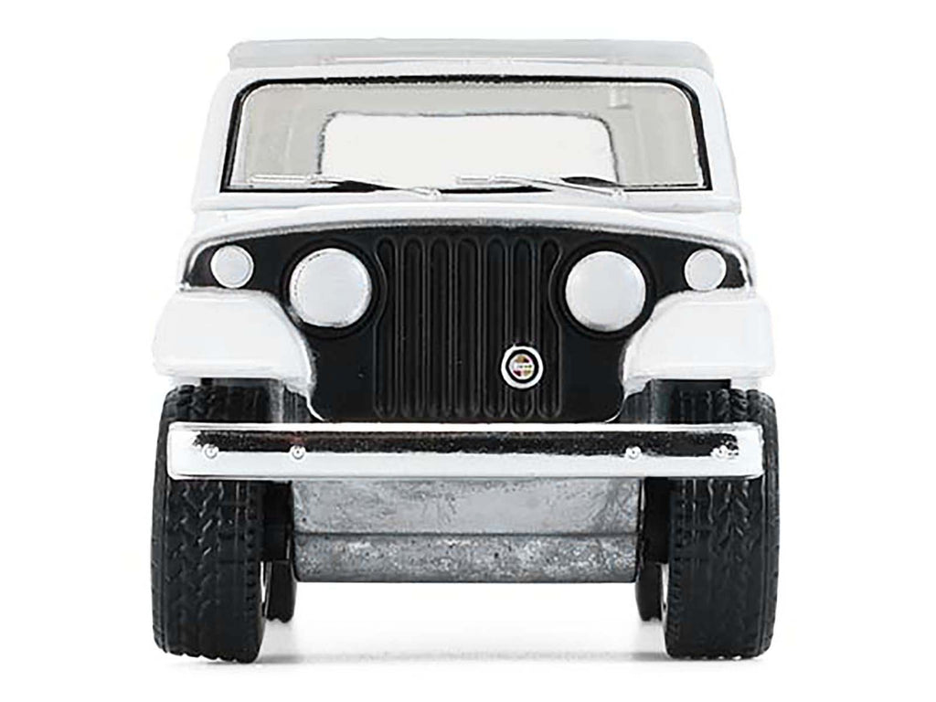 1971 Jeep Jeepster Commando White with Black Stripes 17 1/64 - Image 5