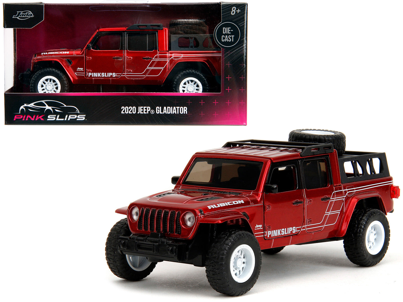 2020 Jeep Gladiator Pickup Truck Candy Red 1/32