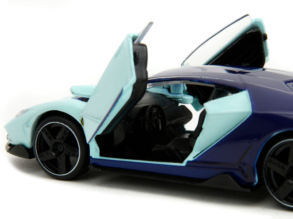 Lamborghini Centenario Light Blue and Purple 1/32 - Image 3