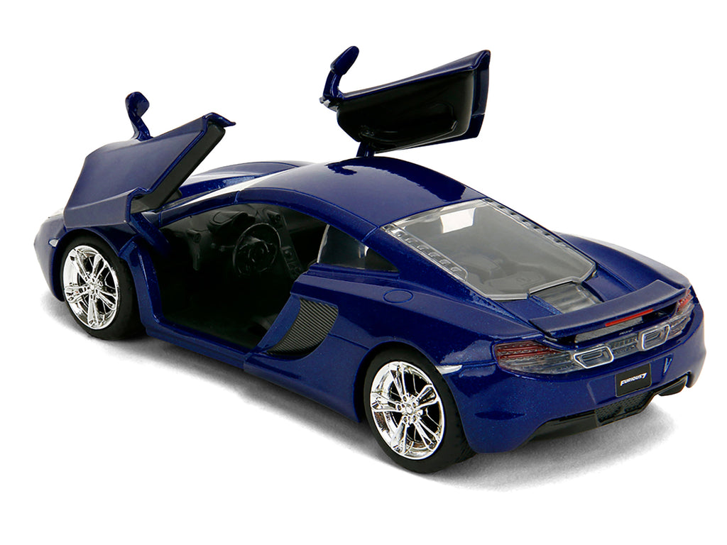 McLaren MP4.12C Blue Metallic "Furious 7" (2015) Movie 1/32 - Image 4
