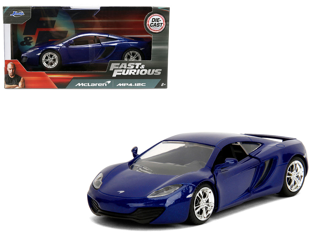 McLaren MP4.12C Blue Metallic "Furious 7" (2015) Movie 1/32