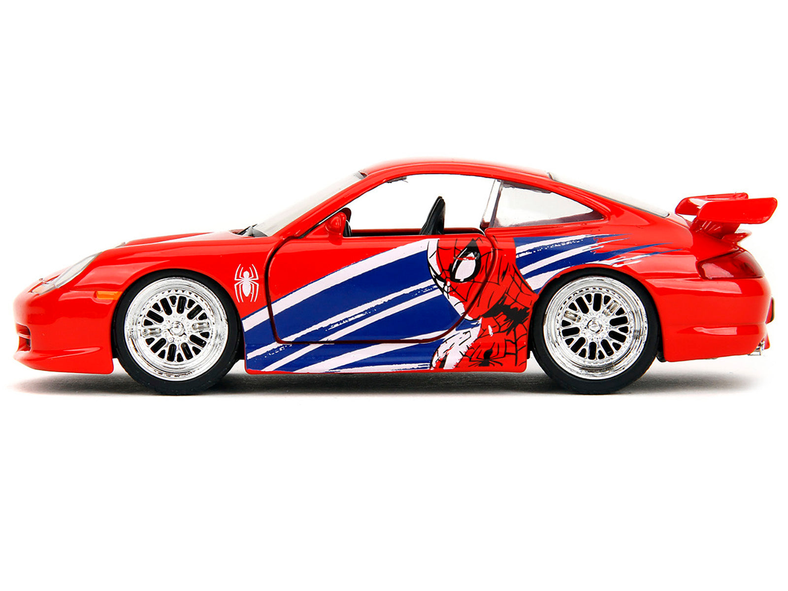 Porsche 911 GT3 RS (996) Red with Graphics "Marvel's Spider-Man" 1/32 - Image 3