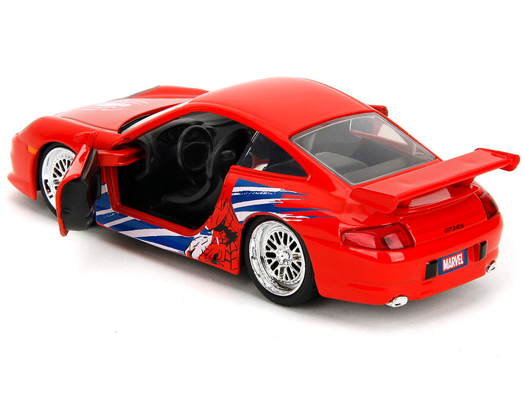 Porsche 911 GT3 RS (996) Red with Graphics "Marvel's Spider-Man" 1/32 - Image 4