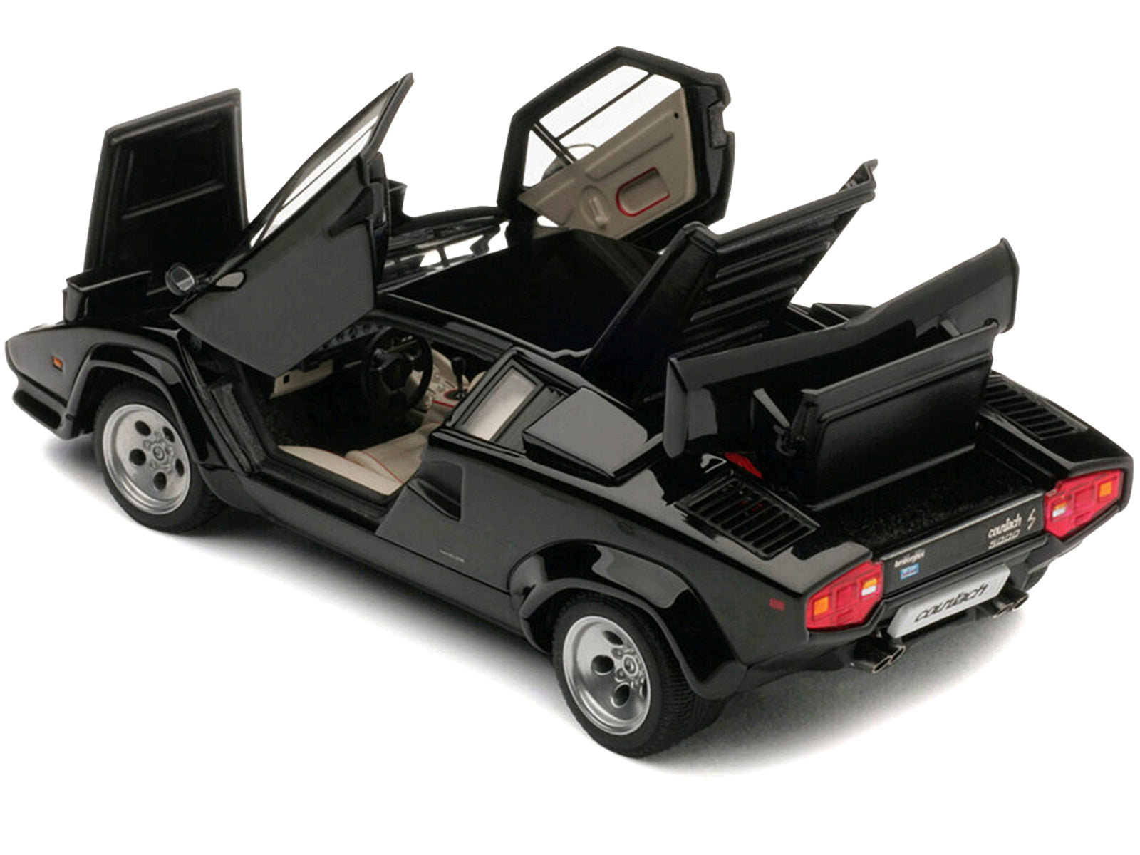 Lamborghini Countach 5000S Black 1/43 - Image 2