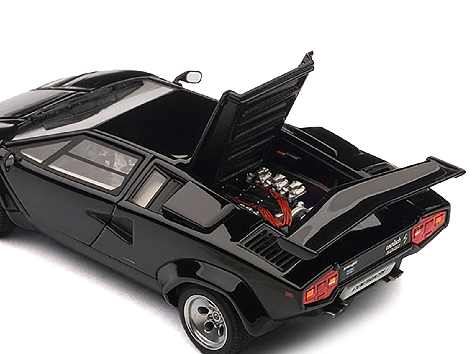 Lamborghini Countach 5000S Black 1/43 - Image 4