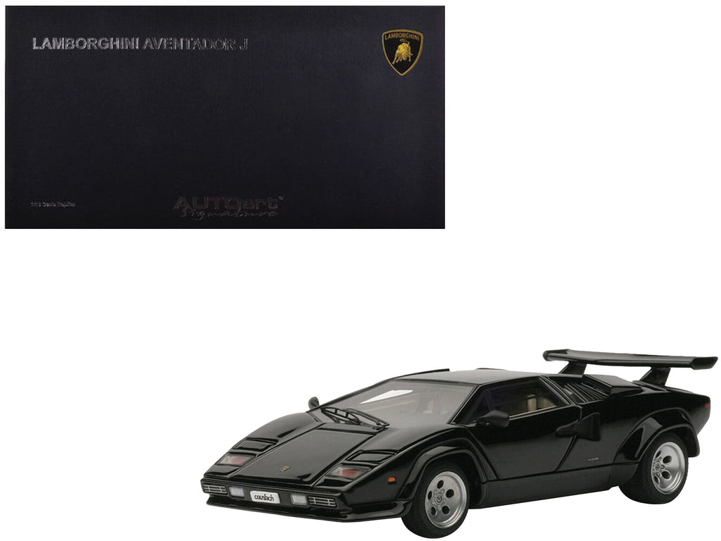 Lamborghini Countach 5000S Black 1/43