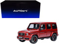 2019 Mercedes-Benz AMG G63 Cardinal Red Metallic 1/18 Model Car