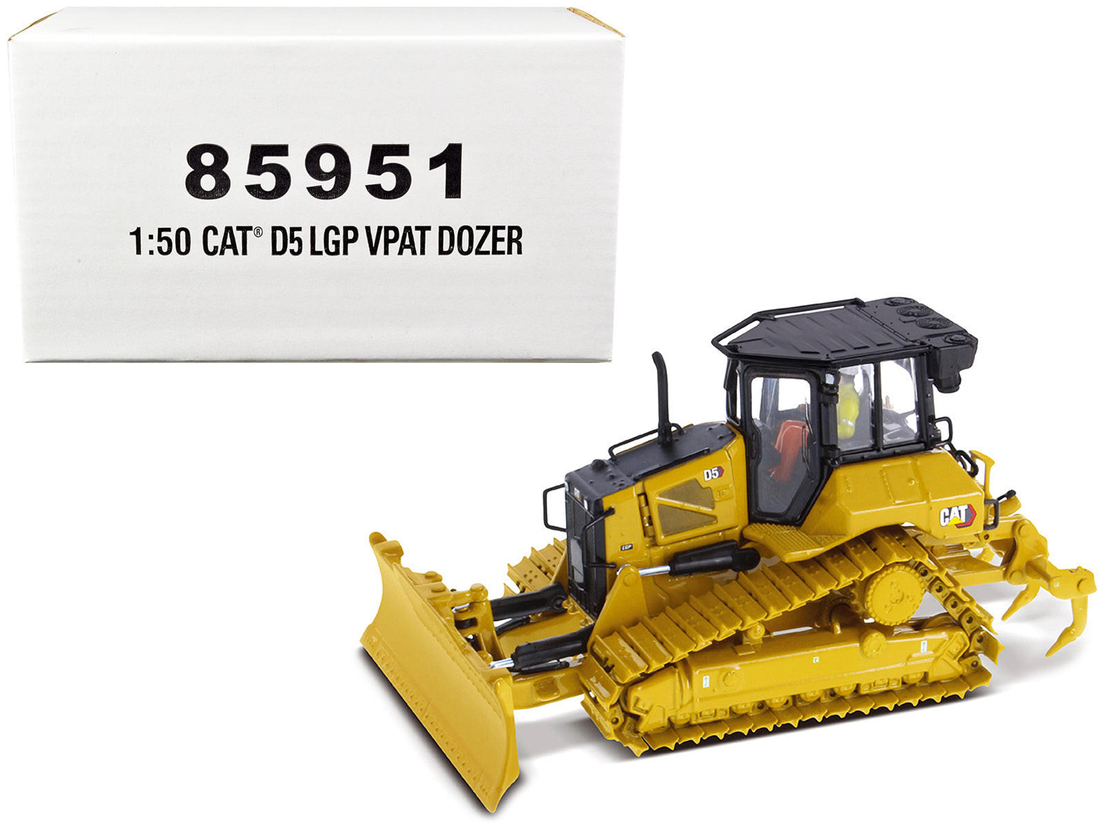 CAT Caterpillar D5 LGP VPAT Track Type Tractor Dozer Yellow with Operator 1/50