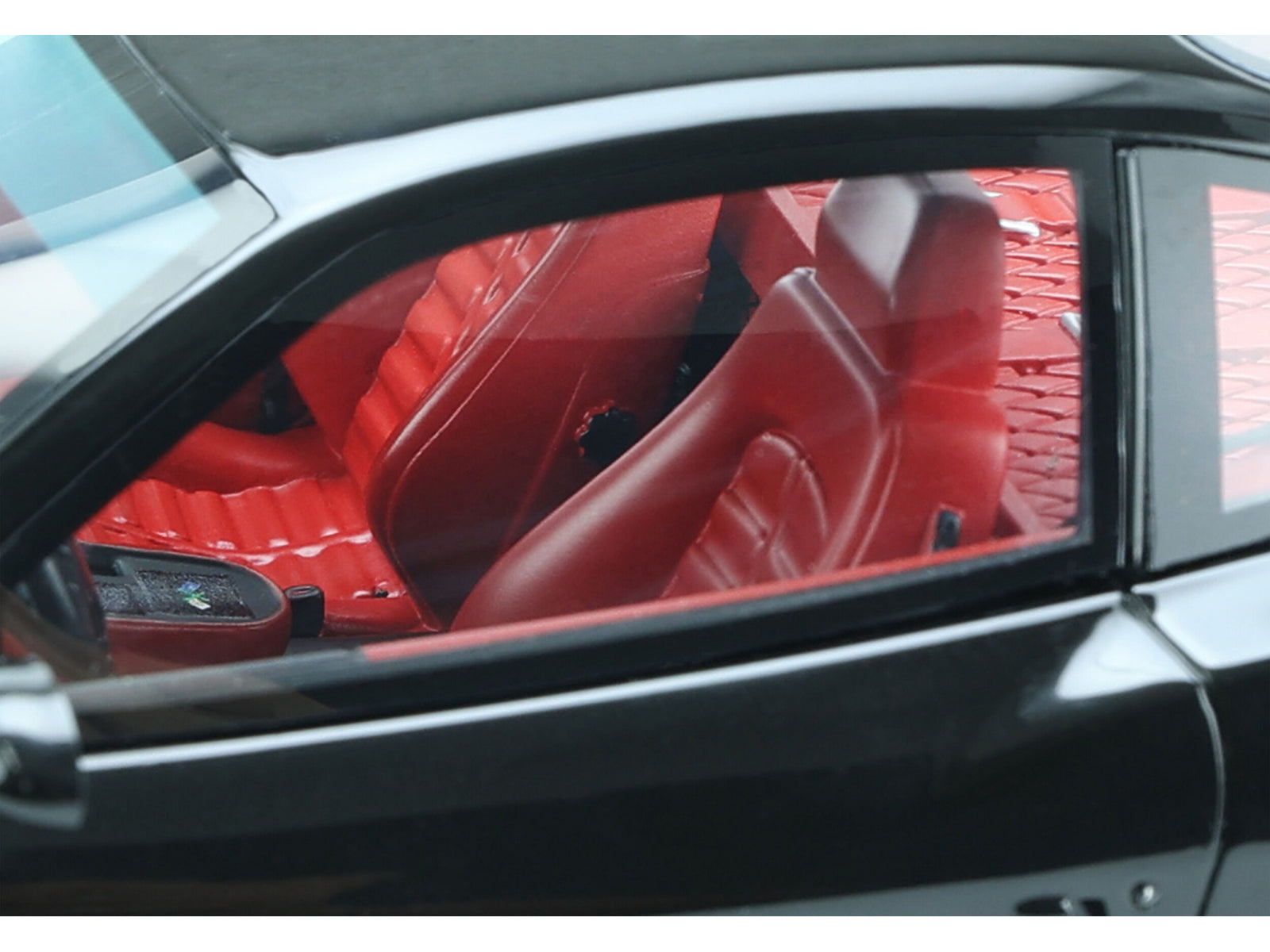 1997 Ferrari 550 "Koenig Special" Black with Red Interior 1/18 Model Car - Image 3