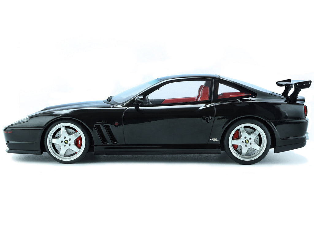 1997 Ferrari 550 "Koenig Special" Black with Red Interior 1/18 Model Car - Image 4