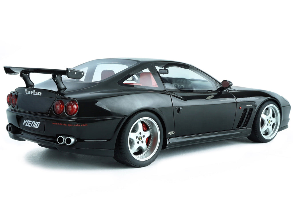 1997 Ferrari 550 "Koenig Special" Black with Red Interior 1/18 Model Car - Image 5