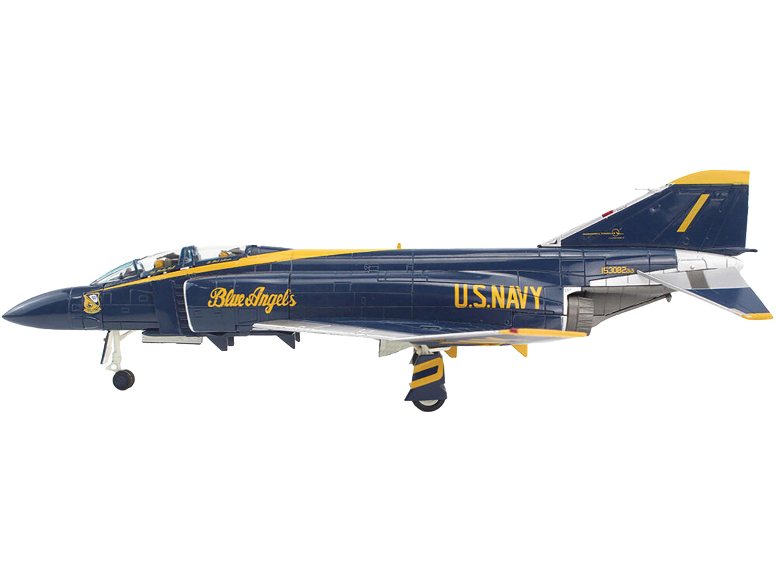 McDonnell Douglas F-4J Phantom II Fighter-Bomber Aircraft "Blue Angels Cdr. Harley Hall 1970 to 1971 Season" United States Navy "" 1/72 - Image 2