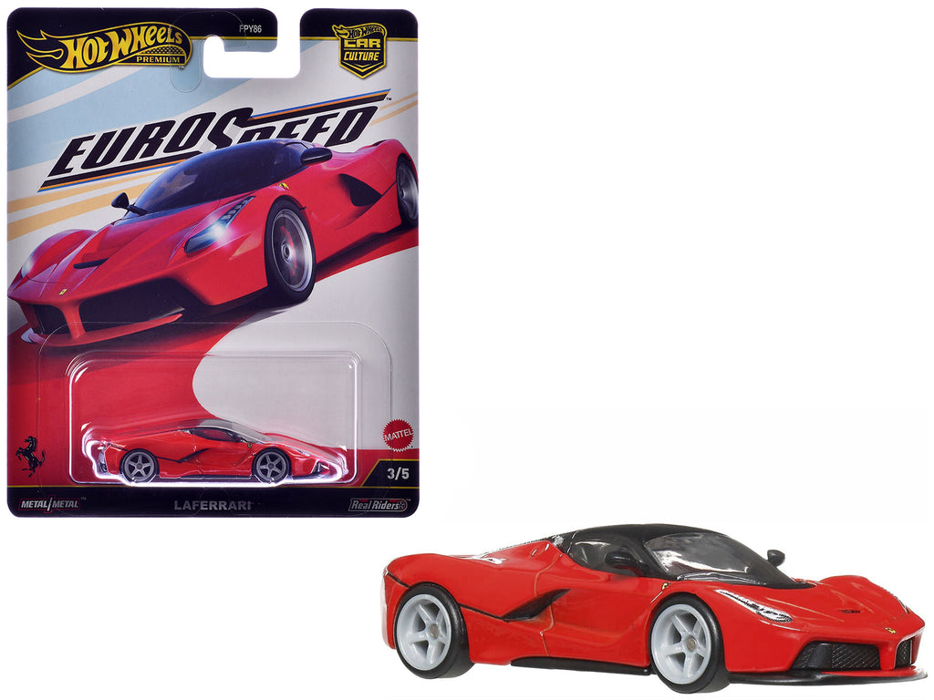 Ferrari LaFerrari Red with Black Top