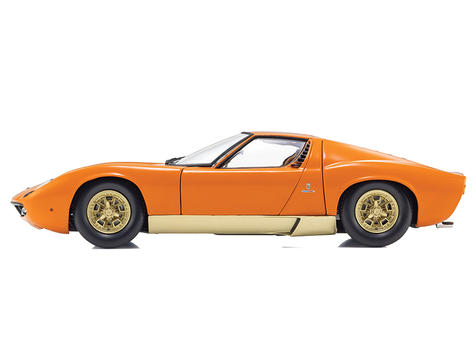 Lamborghini Miura P 400 Orange 1/18 - Image 4