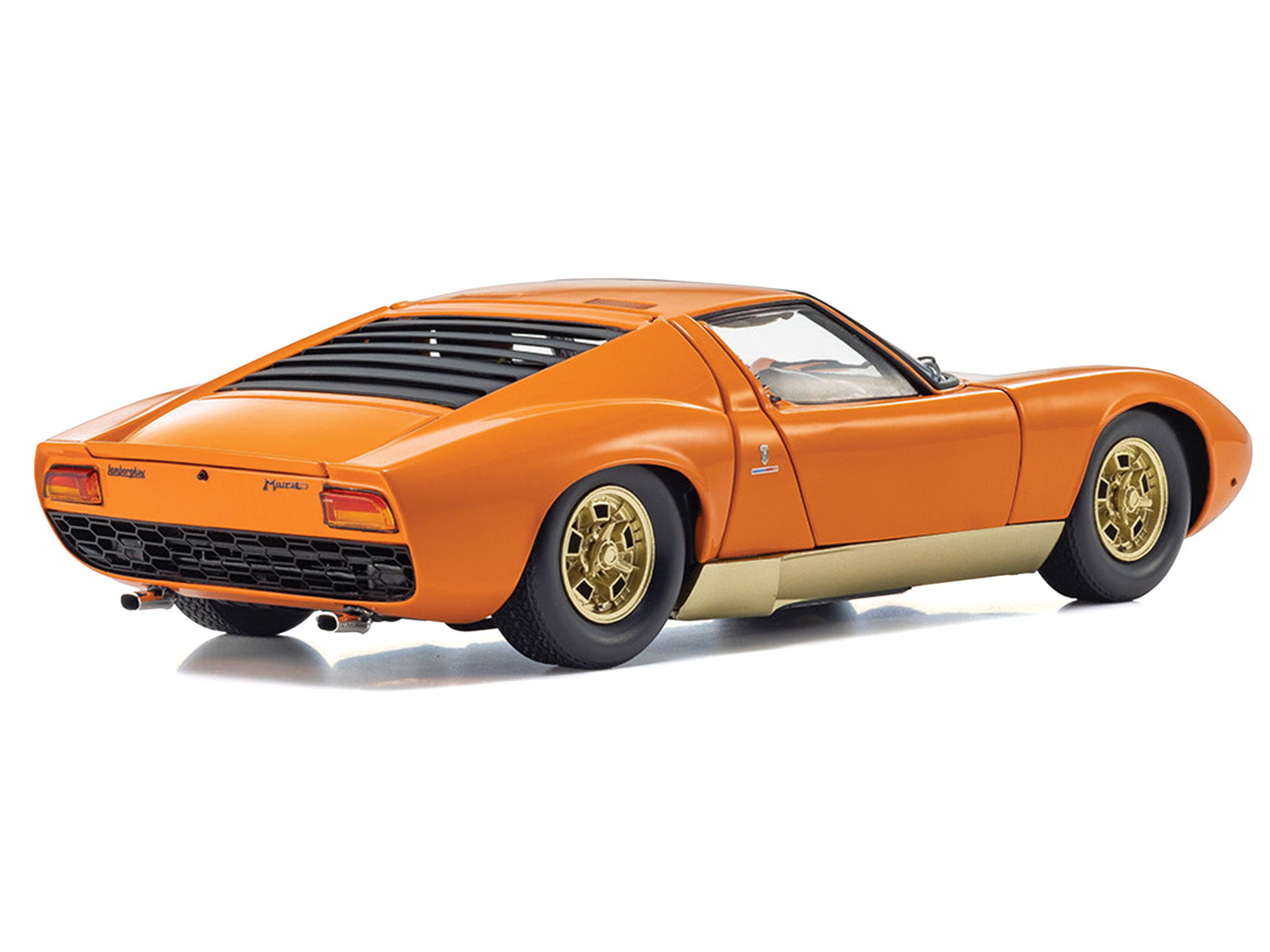 Lamborghini Miura P 400 Orange 1/18 - Image 5