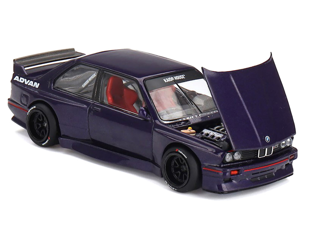 BMW M3 "Kaido GT V2" Purple Metallic (Designed by Jun Imai) "Kaido House" Special 1/64 - Image 2