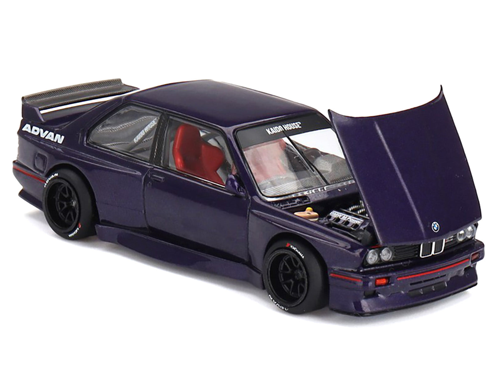 BMW M3 "Kaido GT V2" Purple Metallic (Designed by Jun Imai) "Kaido House" Special 1/64 - Image 2