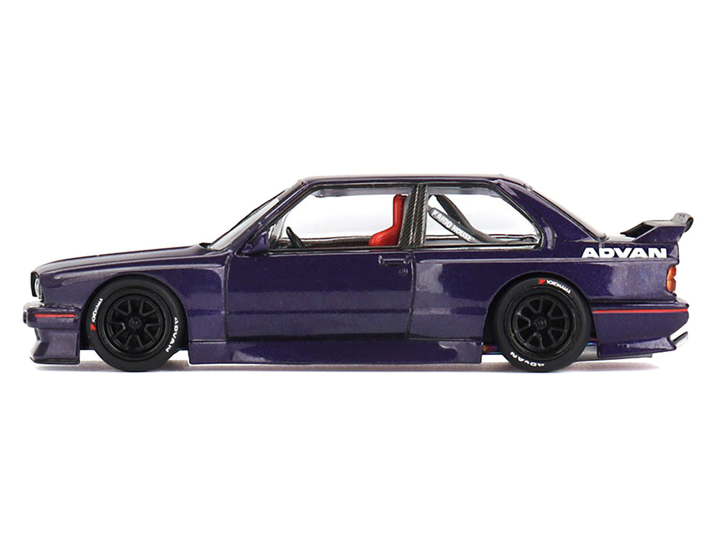 BMW M3 "Kaido GT V2" Purple Metallic (Designed by Jun Imai) "Kaido House" Special 1/64 - Image 3