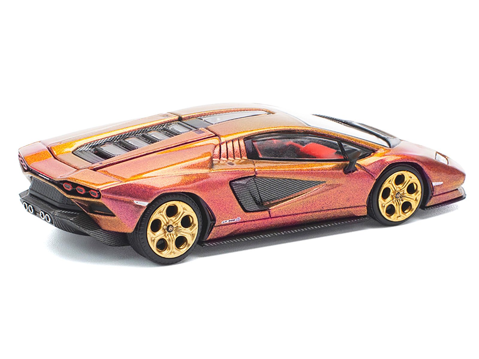 Lamborghini Countach LPI 800-4 Blu Hal Metallic 1/64 - Image 5