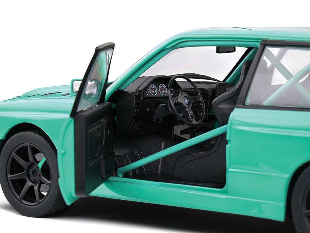 1990 BMW E30 M3 Custom "Drift Missile" Blue 1/18 - Image 4