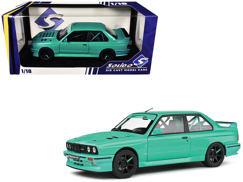 1990 BMW E30 M3 Custom "Drift Missile" Blue 1/18
