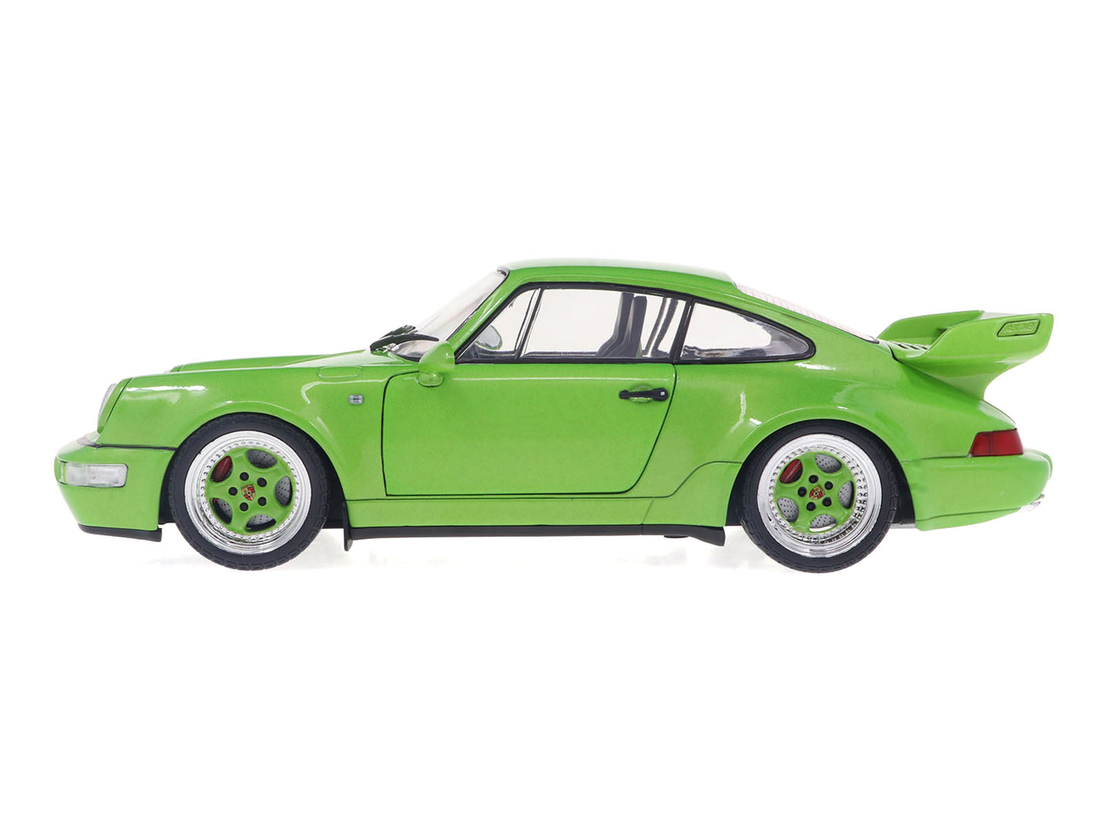 1990 Porsche 911 (964) Carrera RS "Streetfighter" Green Metallic 1/18 - Image 4