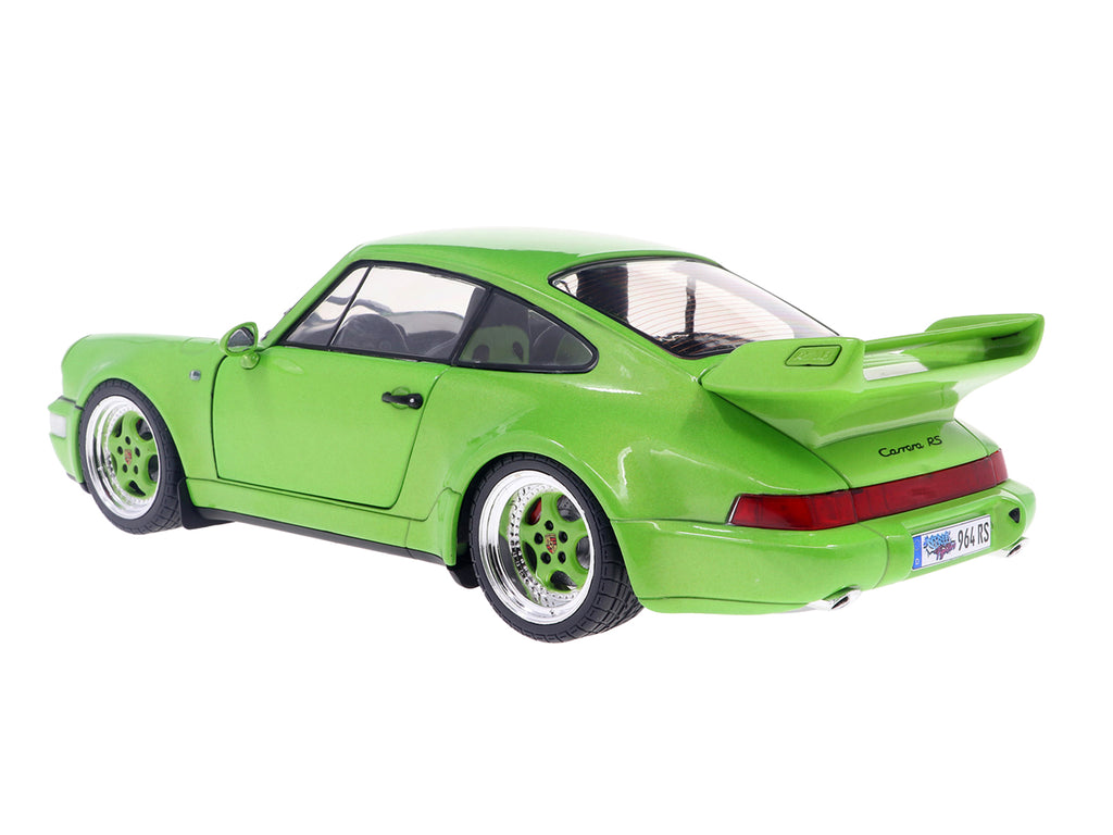 1990 Porsche 911 (964) Carrera RS "Streetfighter" Green Metallic 1/18 - Image 5