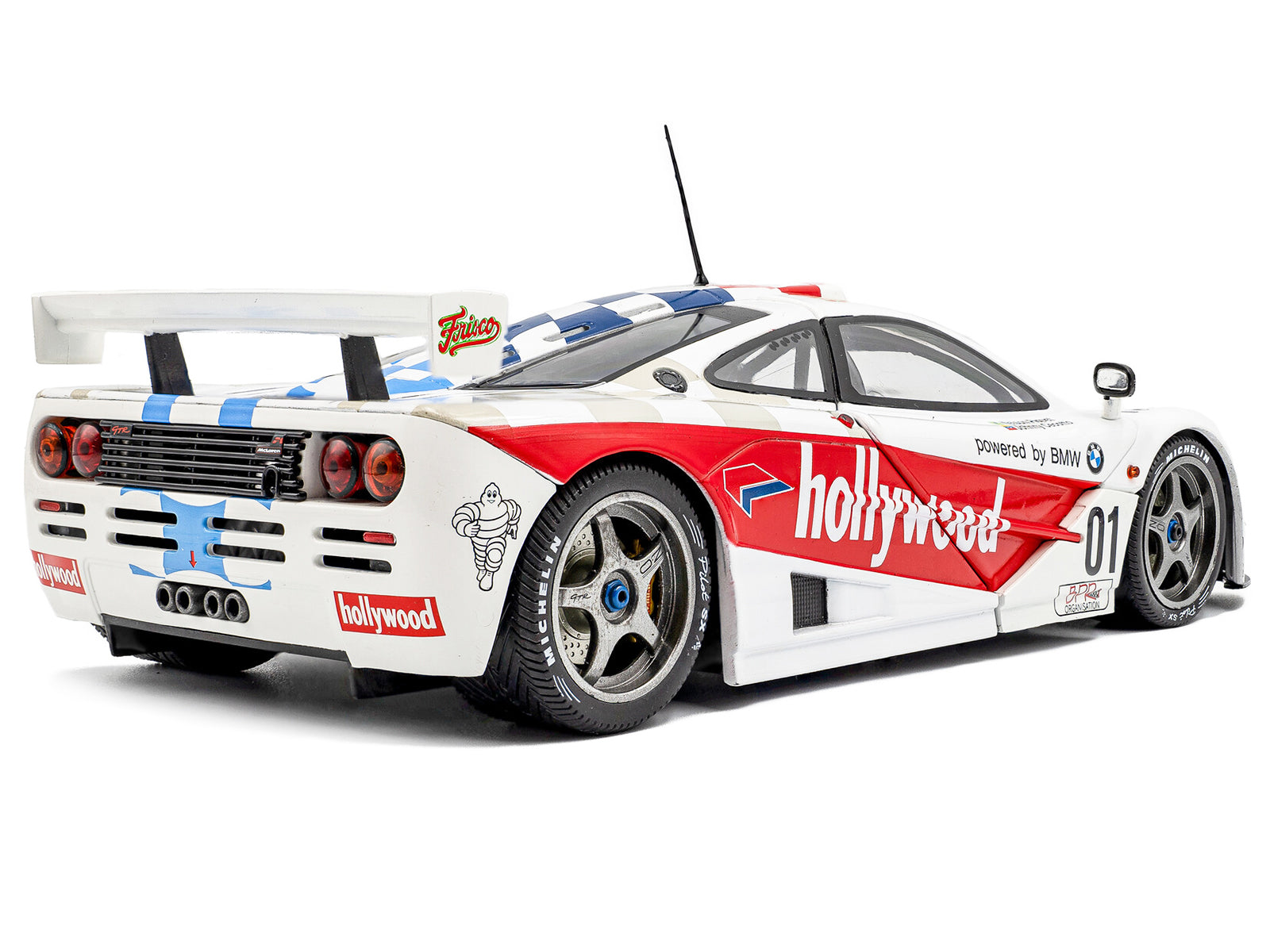 McLaren F1 GTR Short Tail #01 Nelson Piquet - Johnny Cecotto Winner "2 Hours of Brasilia" (1996) 1/18 - Image 4