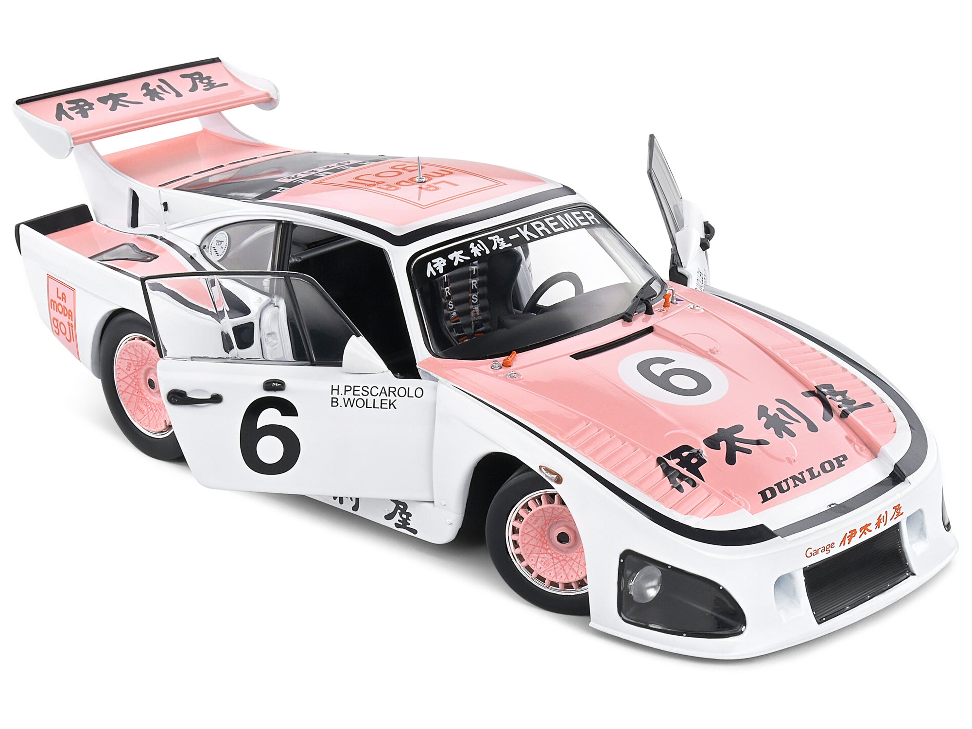 Porsche 935 K3 #6 Bob Wollek - Henri Pescarolo Winner "Suzuka 1000KM" (1981) 1/18 - Image 2