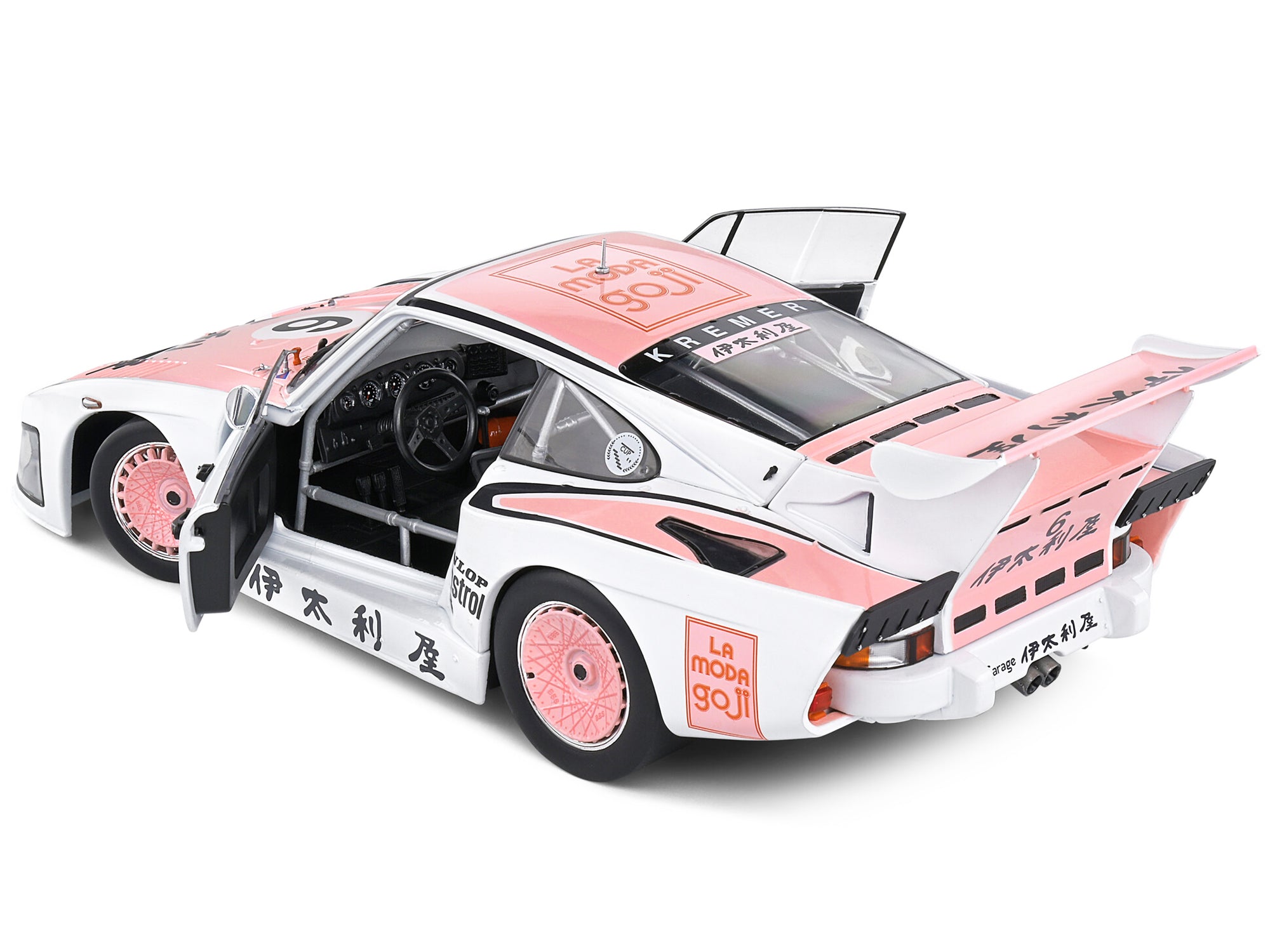 Porsche 935 K3 #6 Bob Wollek - Henri Pescarolo Winner "Suzuka 1000KM" (1981) 1/18 - Image 4